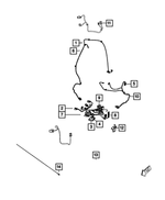 68174122AA - Electrical: Jumper Cable, Right for Mopar Image