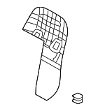 876401EJ2A - Body: Seat Back Panel for Nissan: 370Z Image