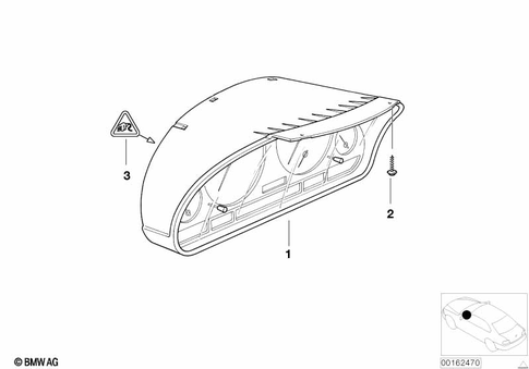 Instrument Cluster for 2001 BMW 330Ci #0