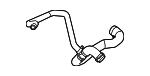 AC2Z8286B - Belts &amp; Cooling: Radiator Coolant Hose for Ford Image