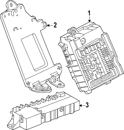Fuse & Relay for 2024 Mercedes-Benz E450 #1