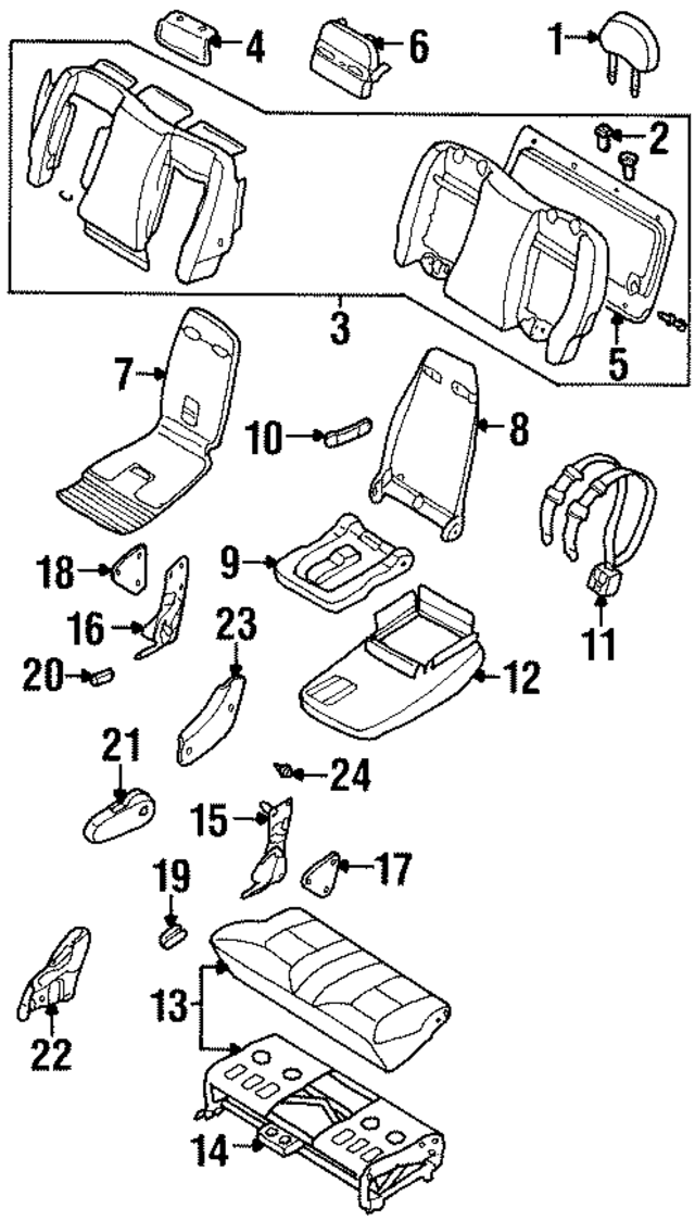 884201B903 - : Strap for Nissan Image