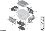 17735A5CDA0 - Engine Electrical System: Acoustic Capsule, Heat, Lower for BMW Image