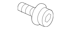 N10664901 - : Rear Cross Bar Bolt for Audi Image