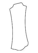 617770E010 - Body: Rear Pillar Retainer for Toyota: Highlander Image