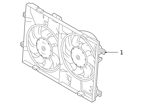 Cooling Fan, Clutch & Motor for 2009 Mazda 6 #0