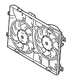 CA0715025B - Cooling System: Fan &amp; Motor for Mazda Image
