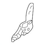 MB916550 - Body: Recline Adjuster for Mitsubishi: Mirage, Montero Sport Image