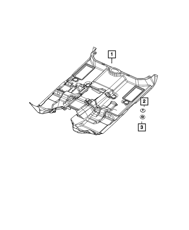 7QY58TX7AA - Interior Trim: Complete Floor Covering for Mopar Image