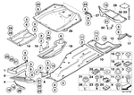 51757153784 - Vehicle Trim: Lateral Right Engine Compartm.Screening for BMW Image
