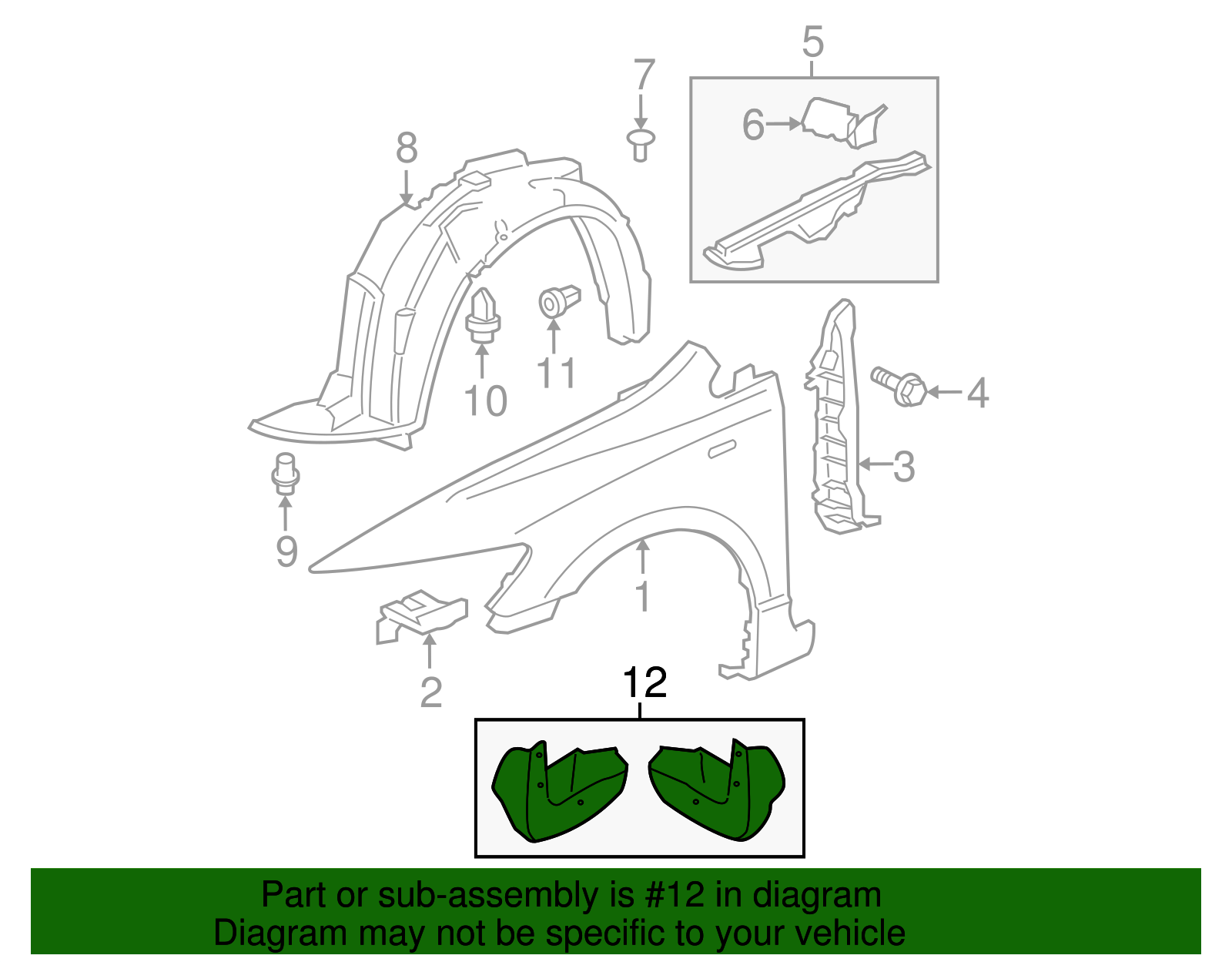 Front Engine Splash Shield Under Cover Guard For 2006-2001 Honda Civic 8th gen