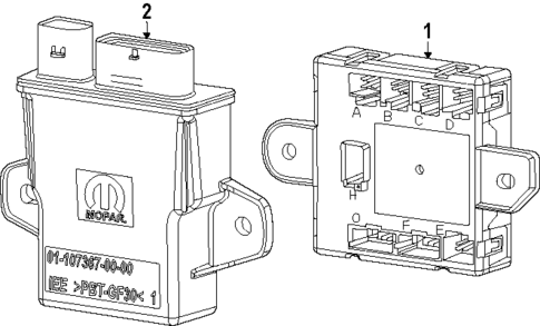 Electrical Components for 2025 Ram 1500 #2