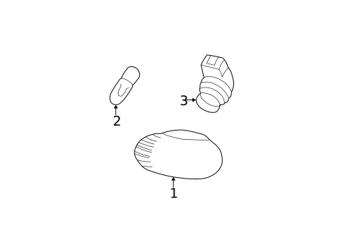Side Marker Lamps for 2001 Volkswagen Beetle #0