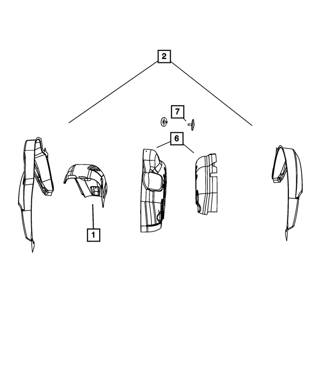 4716394 - Body Sheet Metal Except Doors: Seat Belt Plate for Mopar Image image