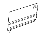 15079577 - Body: Outer Panel for Buick: Rainier | Chevrolet: Trailblazer, Trailblazer EXT | GMC: Envoy, Envoy XL, Envoy XUV | Oldsmobile: Bravada Image