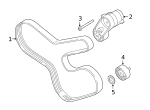 7129906293 - Cooling System: Belt Tensioner Bolt for BMW Image