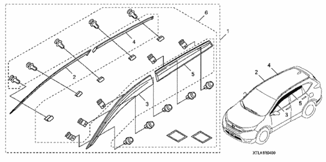 Door Visor for 2019 Honda CR-V #0