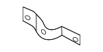 73615FL010 - : Condenser Assembly Upper Bracket for Subaru Image