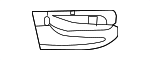 LR108381 - Body: Upper Quarter Trim Cover for Land Rover: Discovery Image