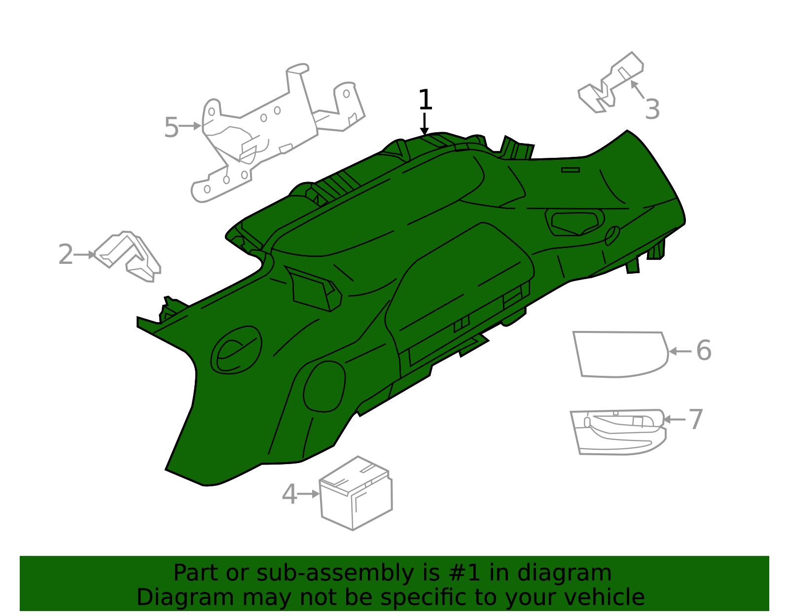 Range Rover Quarter Zip 2017-2022 Land Rover Discovery Upper Quarter Trim LR187416 | OEM Parts ...