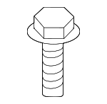 54459JA021 - Suspension: Strut Mount Bolt for Nissan: Altima, ARIYA, LEAF, Maxima Image