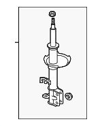 E43023NA0C - : Suspension Strut for Nissan: LEAF Image