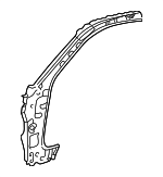 6104220030 - Body: Hinge Pillar for Toyota: Celica Image