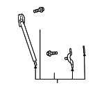63269XC010 - Body: Support Cylinder for Subaru Image