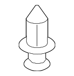 B45A56146A - Body: Front Cover Fastener for Mazda: 3, 6, CX-3, CX-30, CX-5, CX-50, CX-70, CX-9, CX-90, MX-30 EV, MX-5 Miata Image