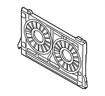 4E0121207M - : Fan Shroud for Audi: S6, S8 Image