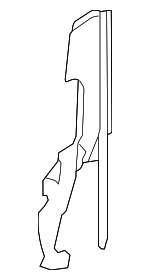 4E0121284K - Cooling System: Air Baffle for Audi: A8 Quattro, S8 Image