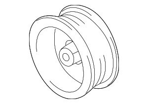 274150W053 - Electrical: Alternator Pulley for Toyota: Tacoma Image