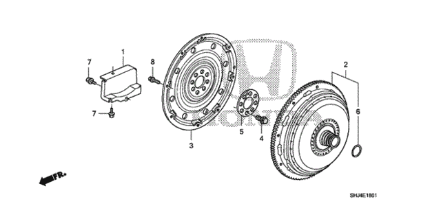Torque Converter ('07-) for 2007 Honda Odyssey #0