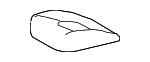 7107233P70A3 - Body: Cushion Cover for Toyota Image