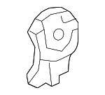 7213633300 - Body: Inner Finish Panel Spacer for Toyota Image