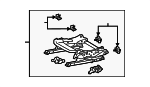 7162006570 - Body: Seat Track for Toyota: Camry Image