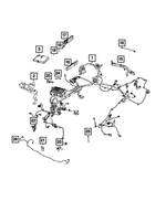 68542223AC - Electrical: Headlamp To Dash Wiring for Mopar Image