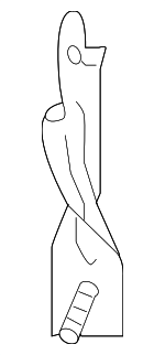 3D0317827AF - : Tube Assembly Bracket for Volkswagen: Phaeton Image