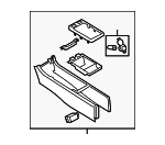 96910JL02C - : Console Assembly for INFINITI: G37 Image
