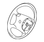 3C5Z3600KAA - Steering: Steering Wheel for Lincoln: Aviator Image