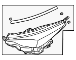 84002FN011 - : Composite Assembly for Subaru: Impreza Image