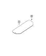 68436629AB - Interior Trim: Floor Pan Plug for Mopar Image