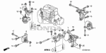 90167S5A010 - Body/Air Conditioning: BOLT, FLANGE (12X88) for Honda Image