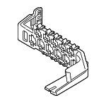 8D1937545 - Electrical: Relay Plate for Audi: A4, A4 Quattro, A6, A6 Quattro, S4, S6 Image