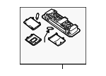 26460EA000 - Body: Reading Lmp Assembly for Nissan: Pathfinder Image