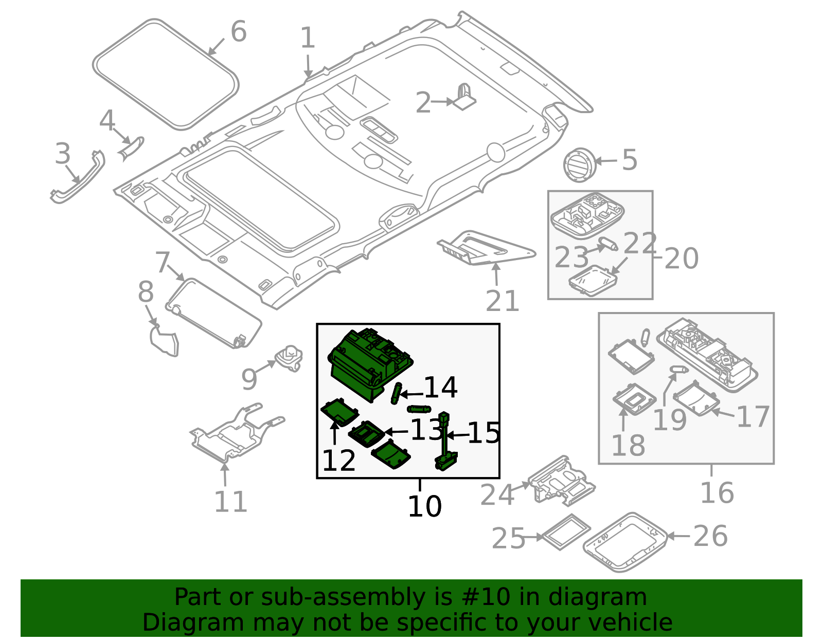 Reading Light - OEM Interior Illumination | AutoNation Parts