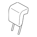 6971A778XA - Body: Headrest for Mitsubishi Image