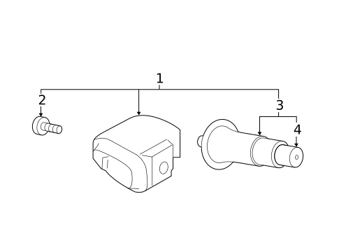 Tire Pressure Monitor Components for 2024 Subaru Ascent #0