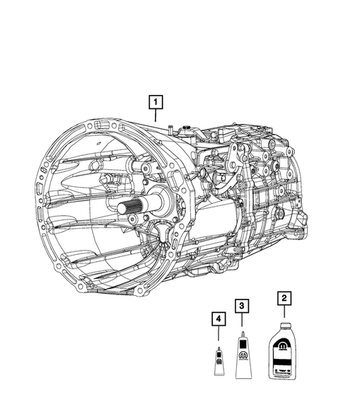 Transmission Assembly for 2021 Jeep Gladiator #1