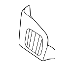 51418240462 - Body: Air Inlet Grille for BMW: 745i, 745Li, 750i, 750Li, 760i, 760Li, Alpina B7 Image